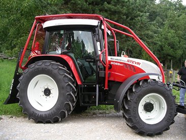 tracteur steyr forestier