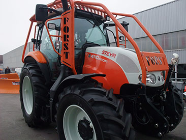 Tracteur Steyr Forestier