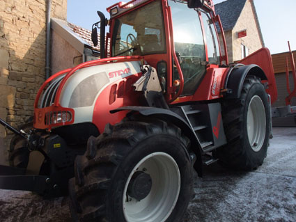 tracteur steyr forestier