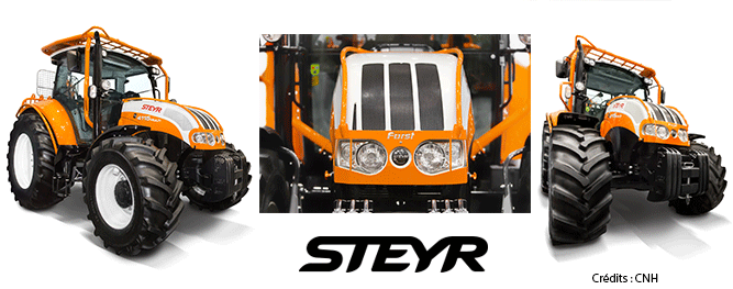 Image Tracteur STEYR Forestier